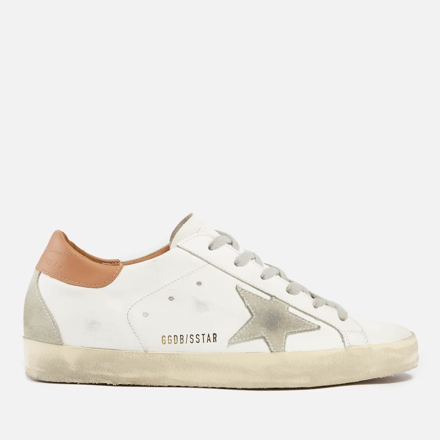 Golden Goose Superstar Leather and Suede Trainers - UK 6