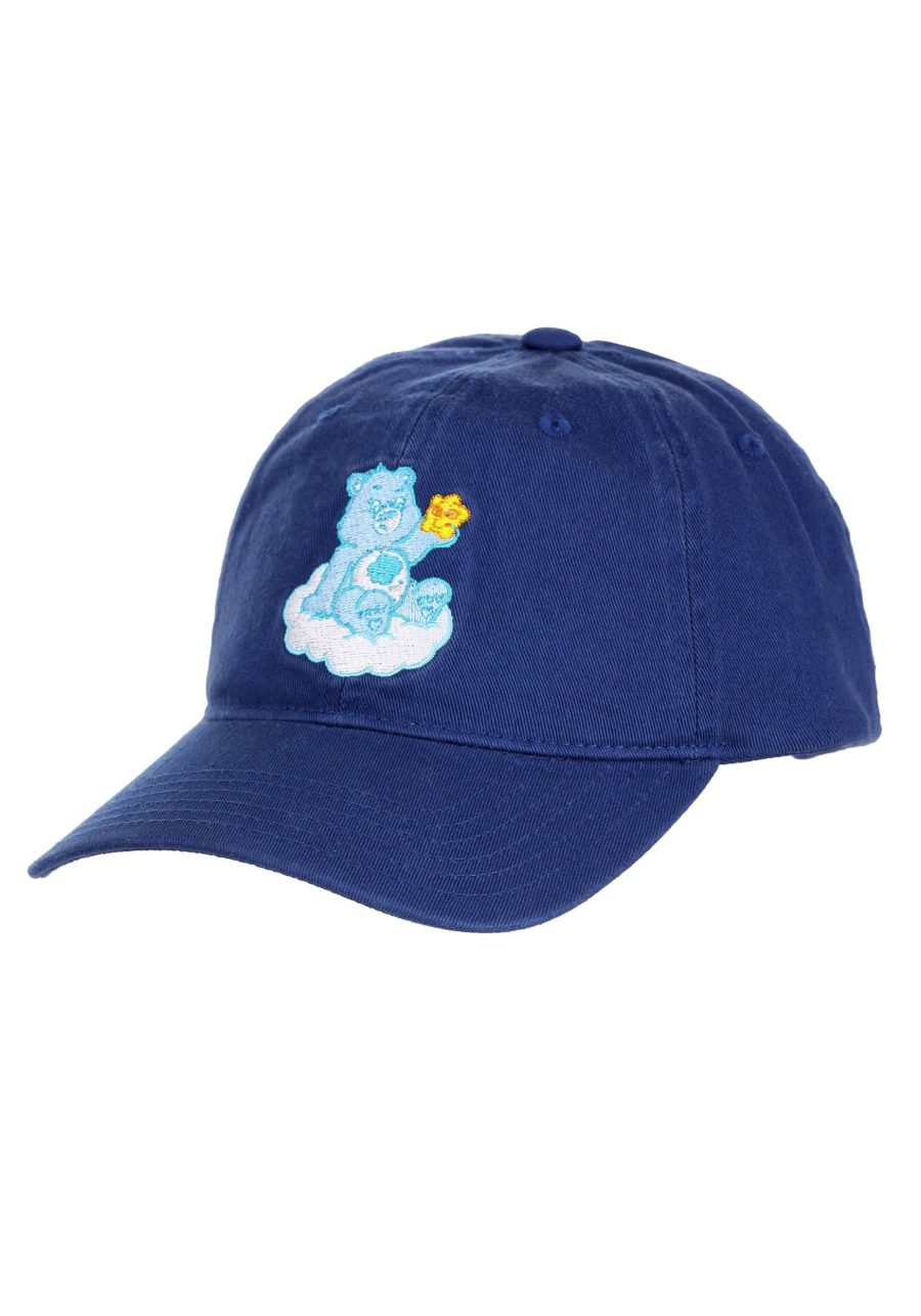 Grumpy Bear on Cloud Emblem Dad Cap