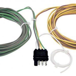 HOPKINS 48245 4 Wire Flat 20FT Trailer End Y-Harness, 20 Feet