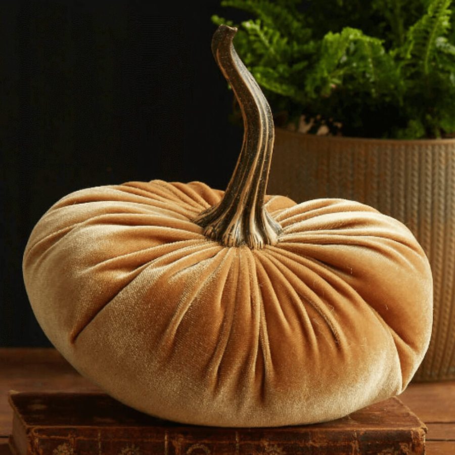 Halloween Soft Stuffed Velvet Pumpkin