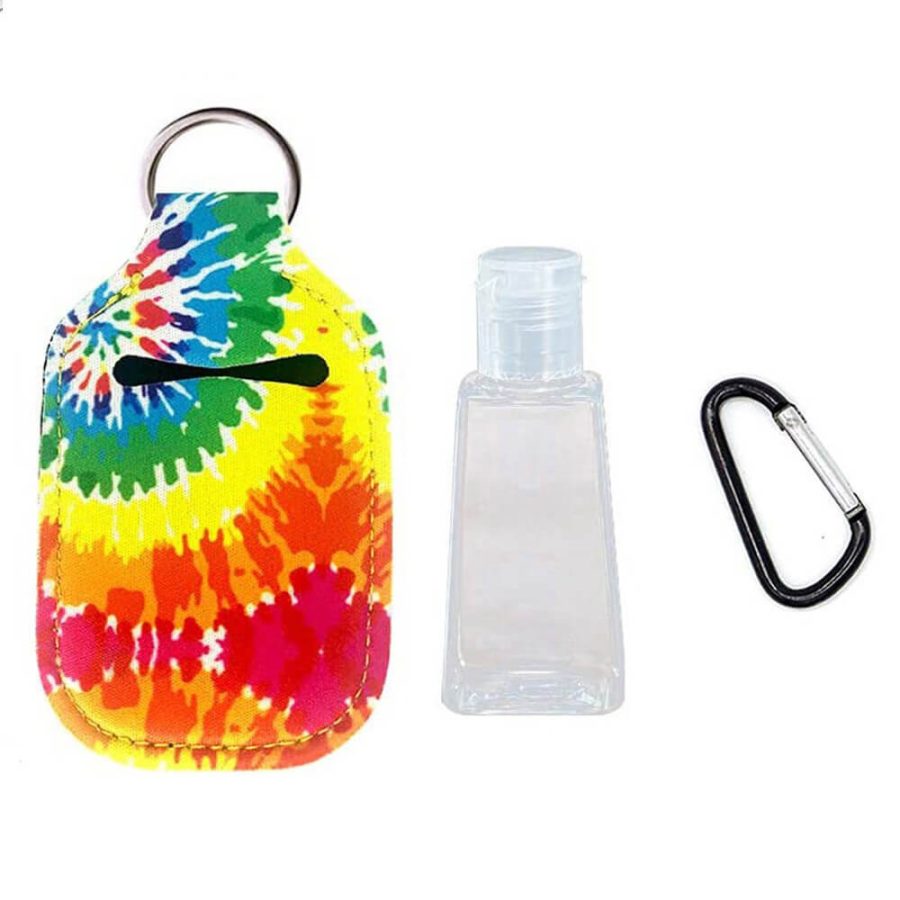 Hand Sanitizer Holder Keychain