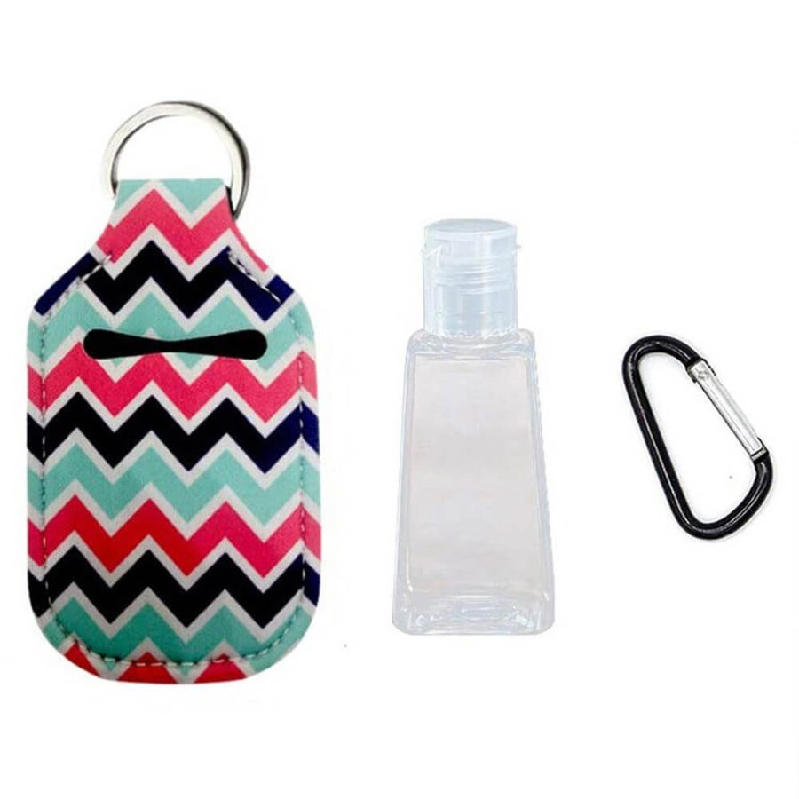 Hand Sanitizer Holder Keychain