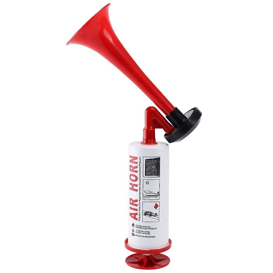 Handheld Air Horn, Aluminum Super Loud Noise Maker Bear Horn Self Defense Portab