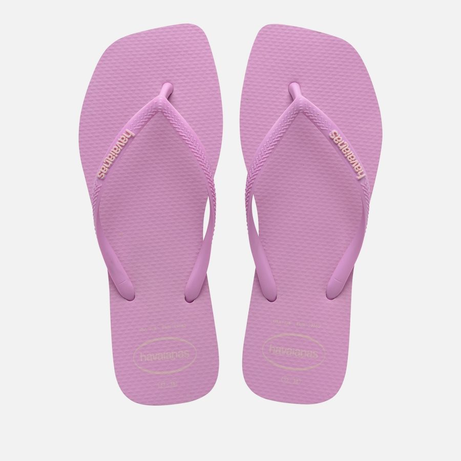 Havaianas Women's Slim Square Rubber Flip Flops - UK 3/4