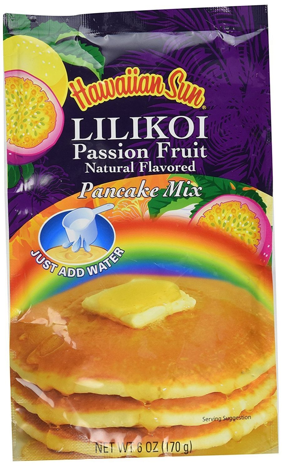 Hawaiian Lilikoi Passion Fruit Pancake Mix From Hawaii