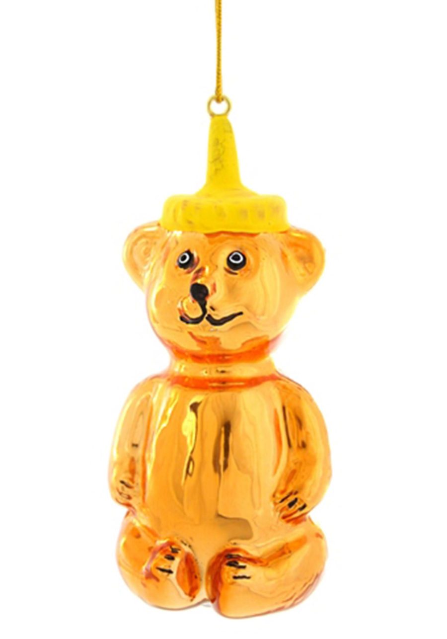 Honey Bear Bottle Ornament