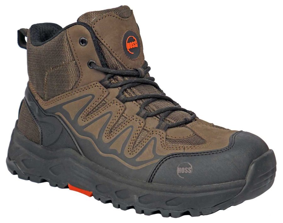 Hoss Eric Hi 50239 Men's 6" Work & Hiking Boot - Aluminum Toe with Wedge Sole