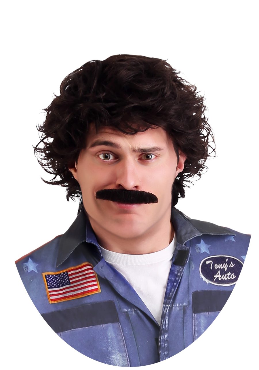 Hot Rod Rod Kimble Wig and Mustache