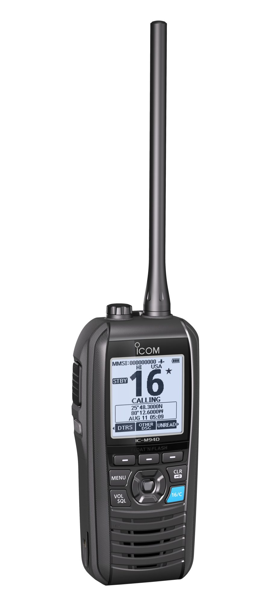 ICOM M94D 21 USA Hand Held VHF