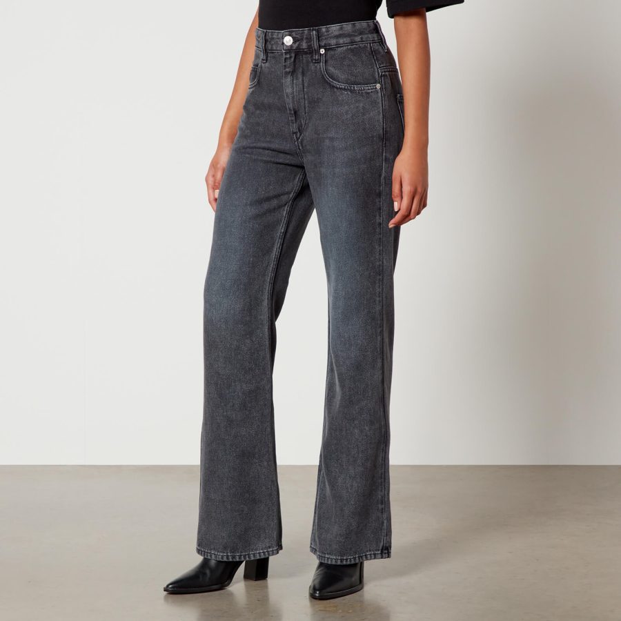 Isabel Marant Étoile Belvira Wide Leg Denim Jeans - FR 34/UK 6