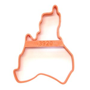 Jayuya Puerto Rico Municipality Outline Cookie Cutter Made In USA PR3920