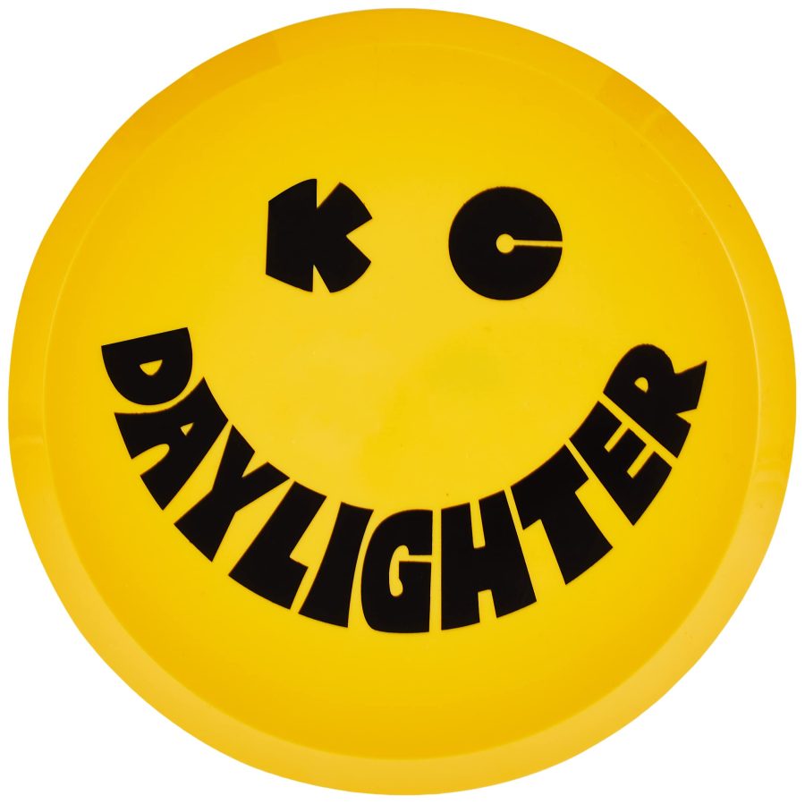 KC HILITES 5202 6 INCH Round Yellow Plastic Light Cover w/ Black KC Daylighter Logo - Single Cover