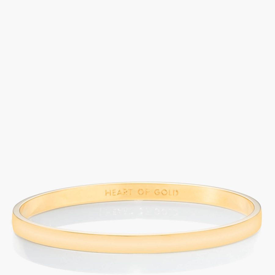 Kate Spade New York Women's Heart Of Gold Bangle - Gold