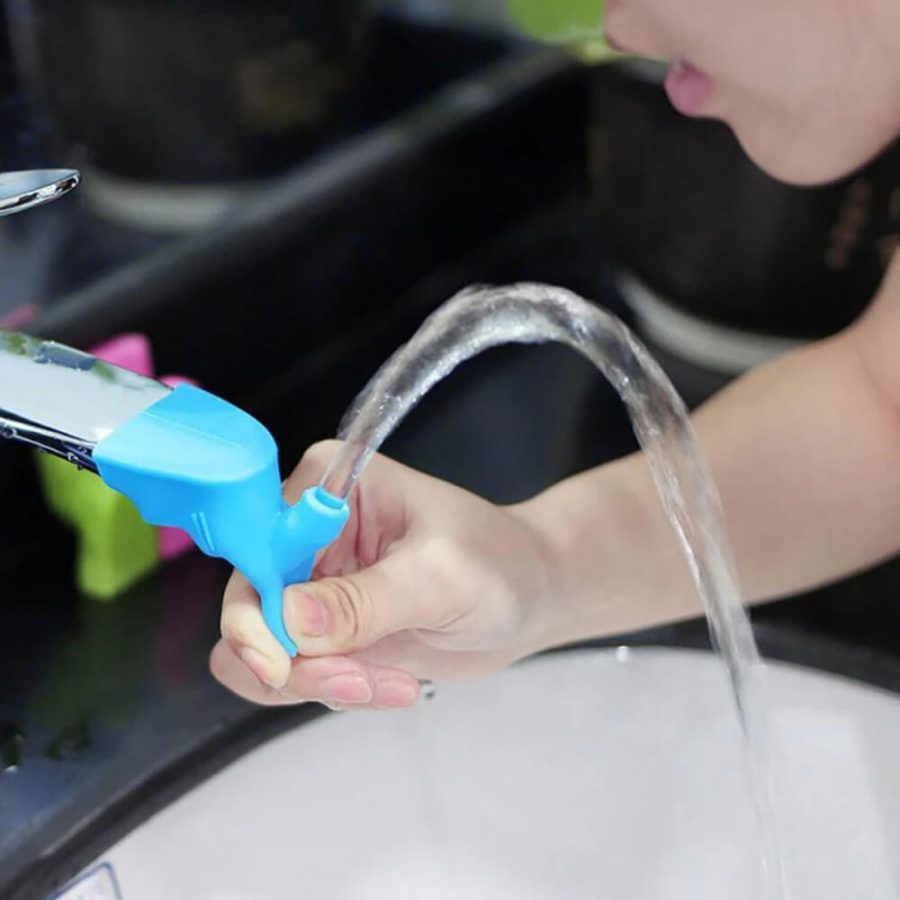 Kids Friendly Silicone Faucet Extender