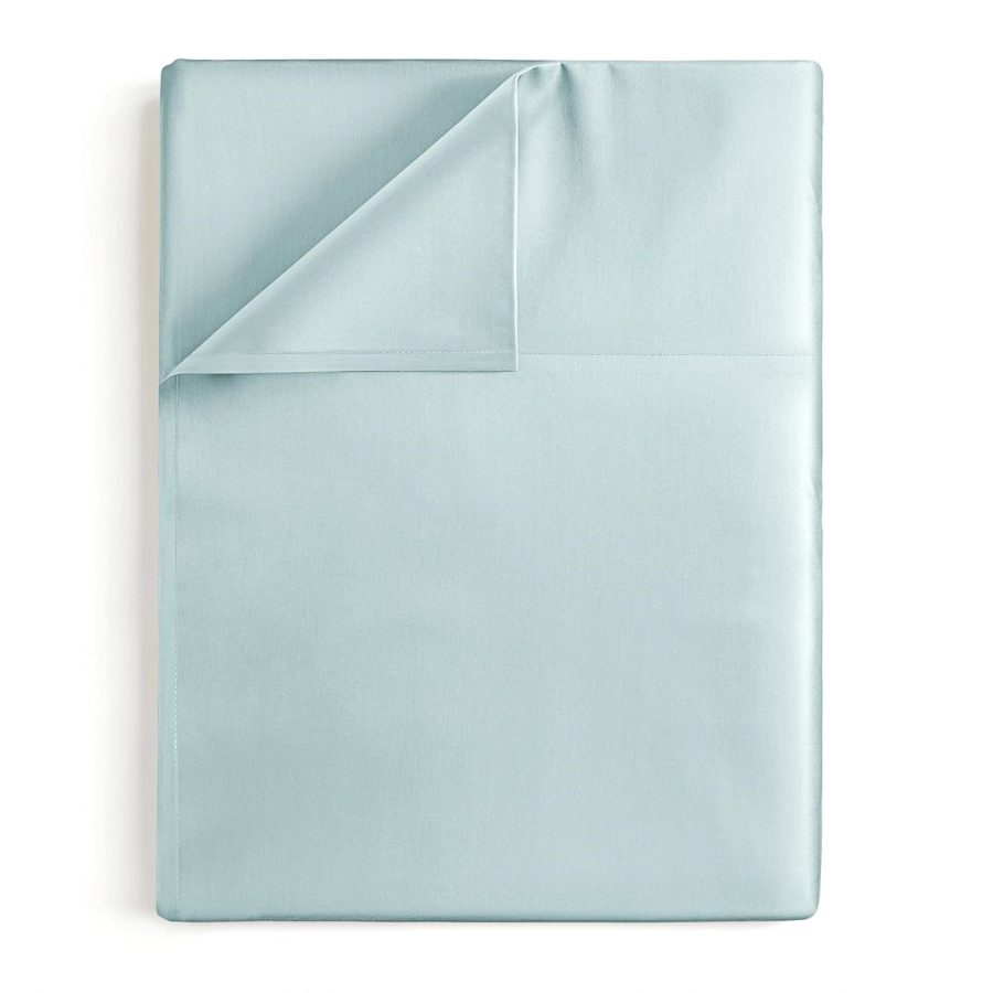 King Size Flat Bed Sheet - Hotel Luxury Single Flat Sheet Only - Wrinkle Free &