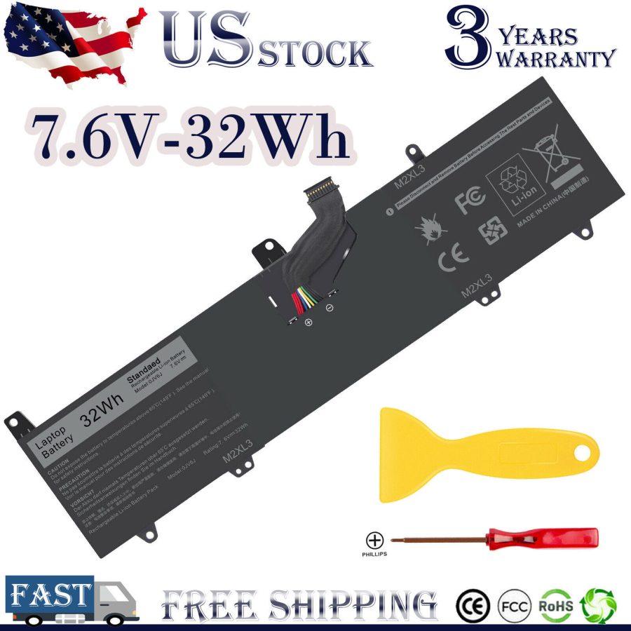 Laptop Battery For Dell Inspiron 11-3162 3164 11-3168 3169 32Wh 7.6V 0Jv6J Pgyk5