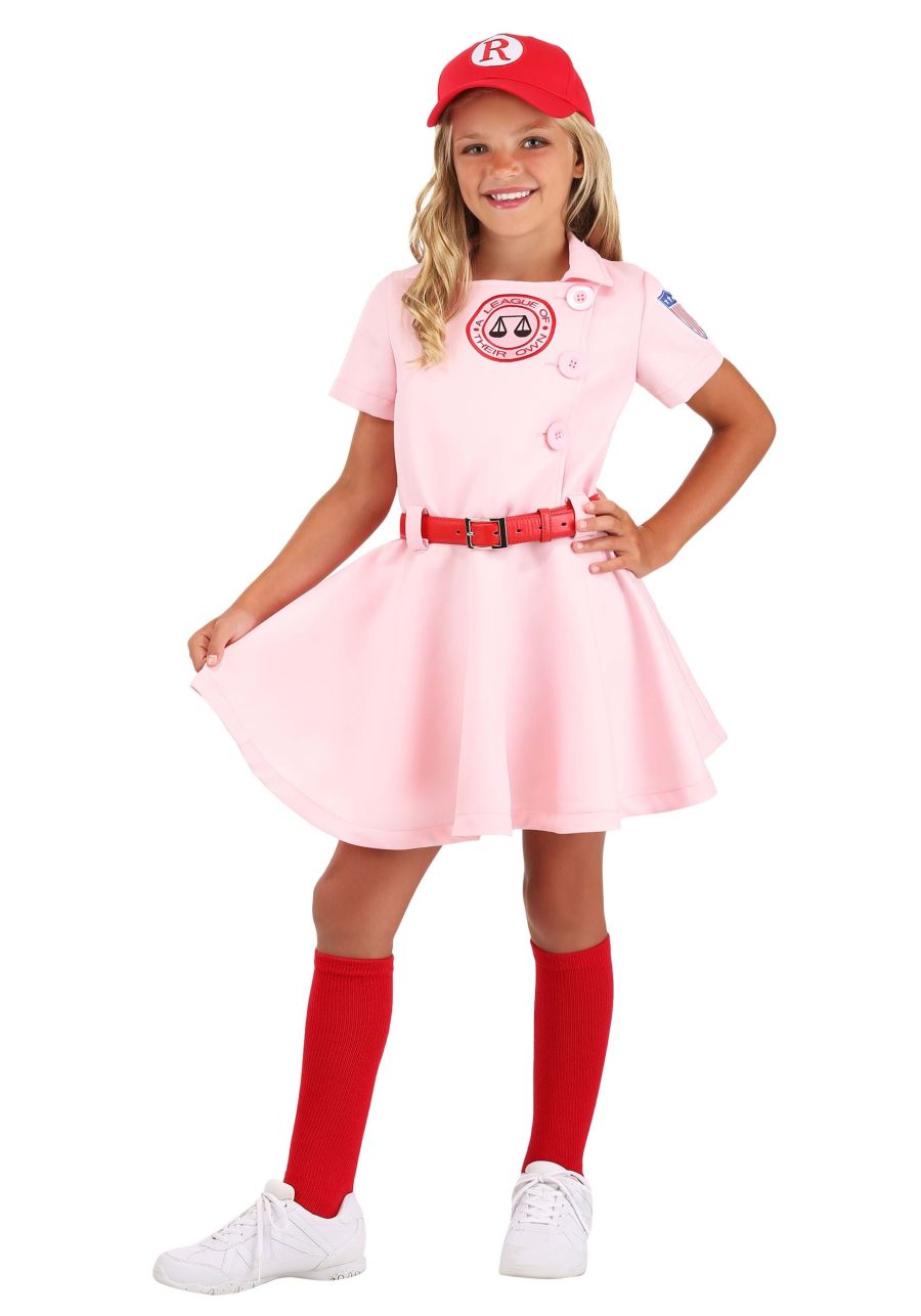 League of Their Own Luxury Dottie Costume for Girls