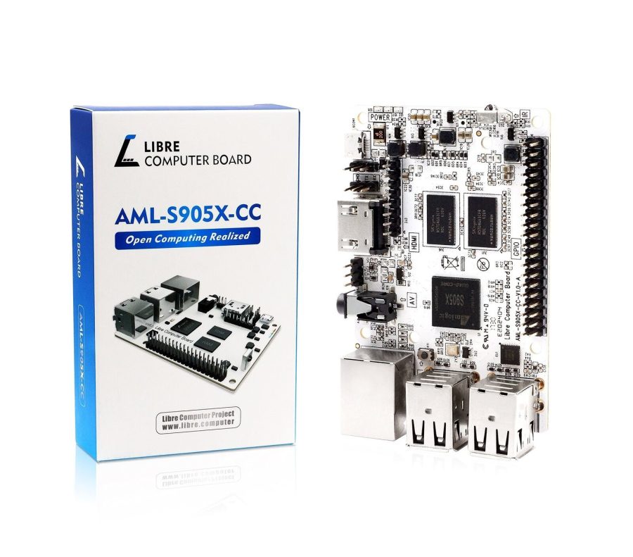 Libre Computer Board Aml-S905X-Cc (Le Potato) 2Gb 64-Bit Mini Computer For 4K...