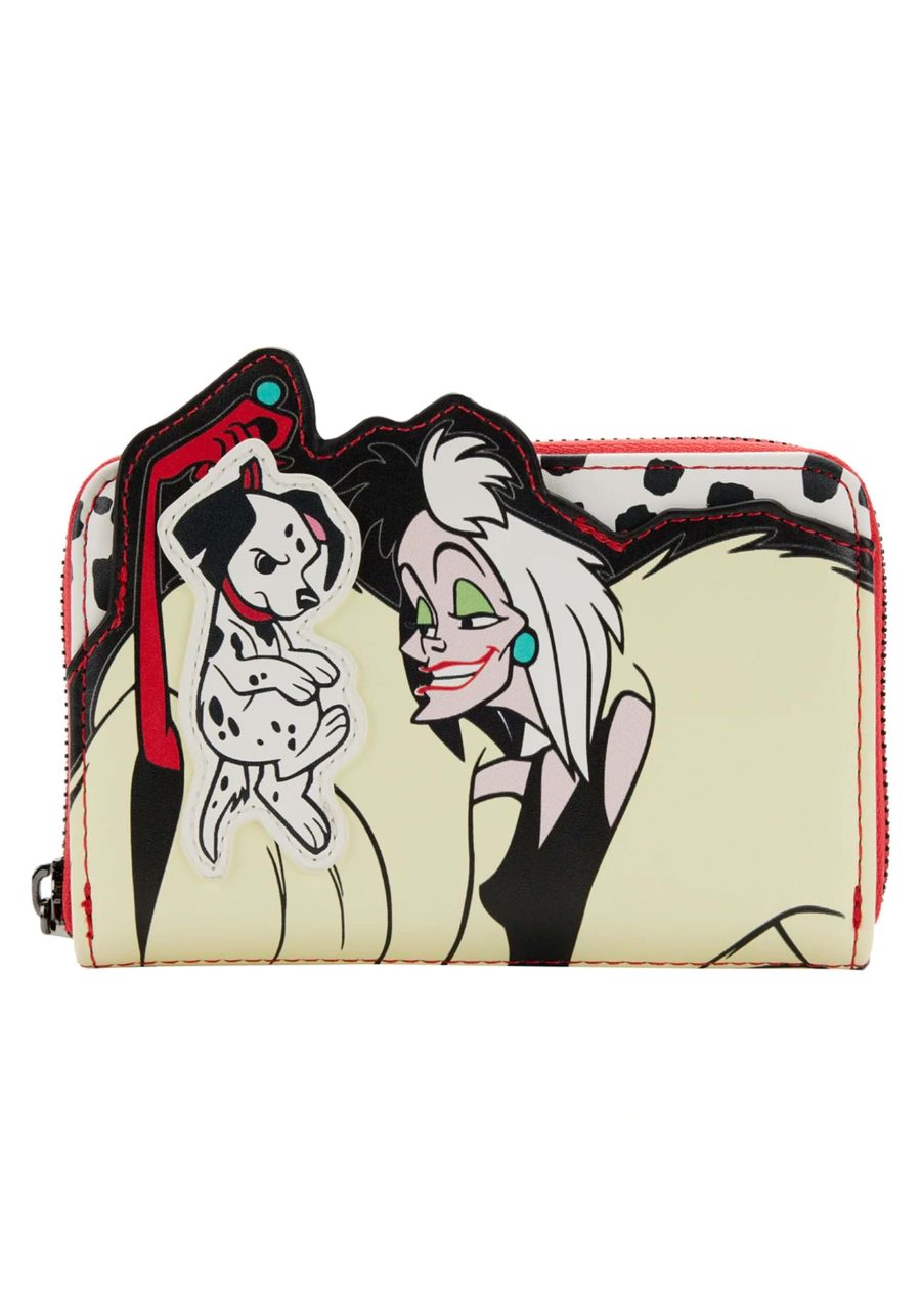 Loungefly Disney 101 Dalmatians Villains Cruella Wallet