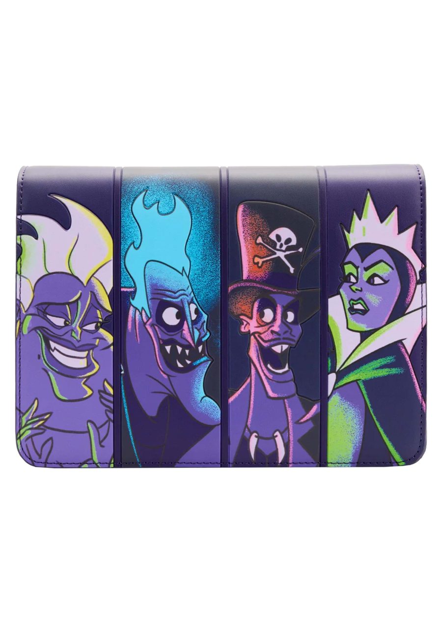 Loungefly Disney Villains In The Dark Crossbody Bag