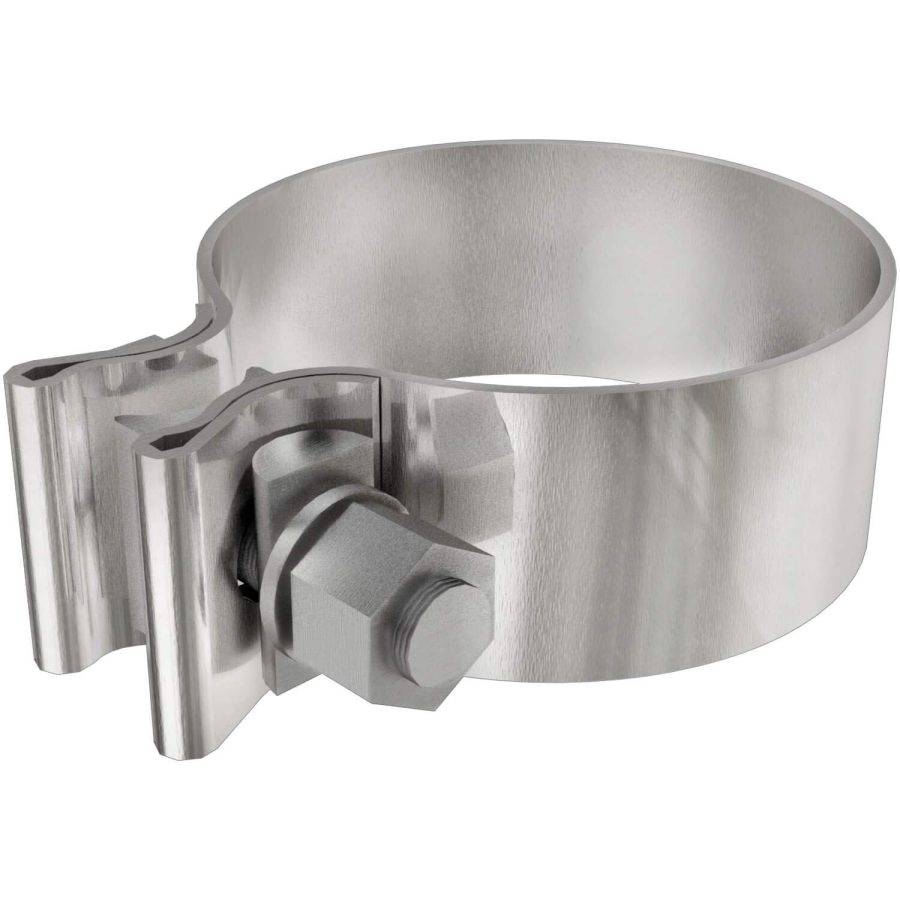 MAGNAFLOW 10164 Exhaust Clamp; Torca; 3 Inch Diameter x 1-1/4 Inch Width; Stainless Steel; Standard; Set of 10