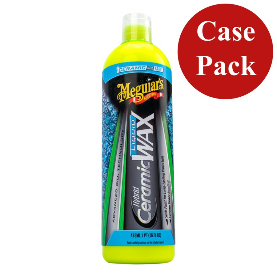 MEGUIARS G200416CASE HYBRID CERAMIC LIQUID WAX - 16OZ *CASE OF 6*