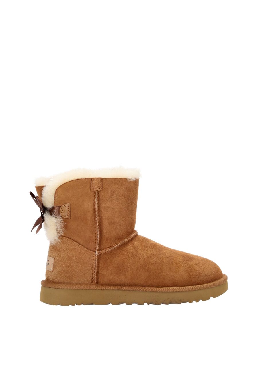 MINI BAILEY BOW II BEIGE BOOTS