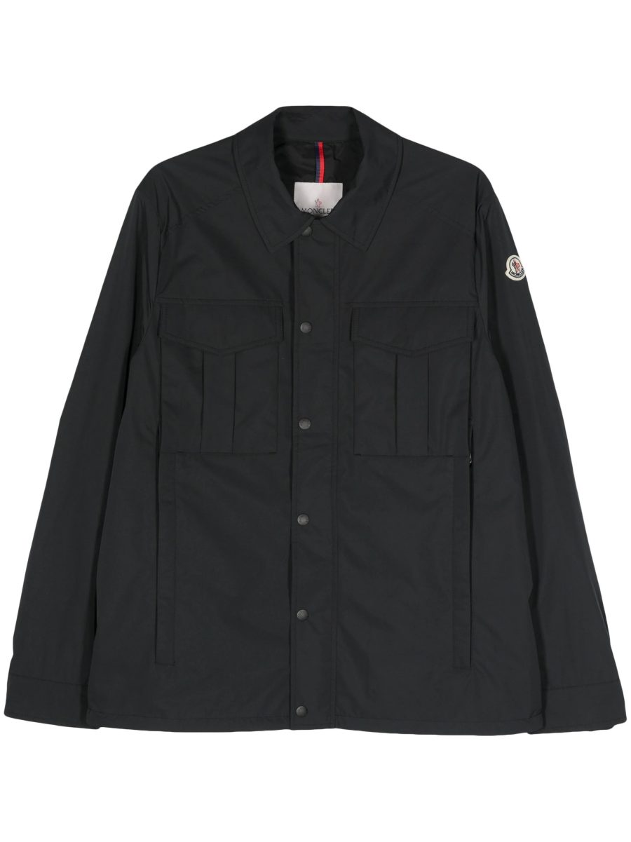 MONCLER Frema Buttoned Shirt Jacket Black