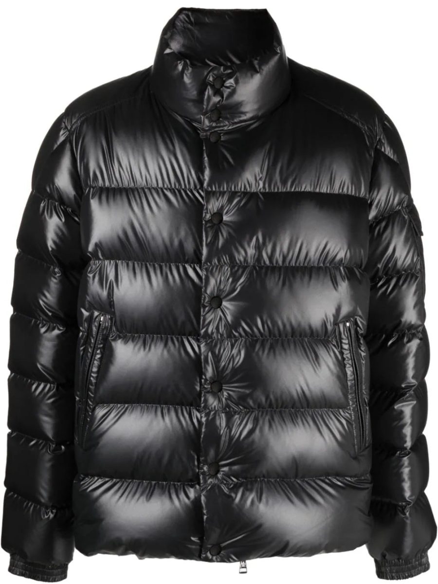 MONCLER Lule Puffer Short Down Jacket Black