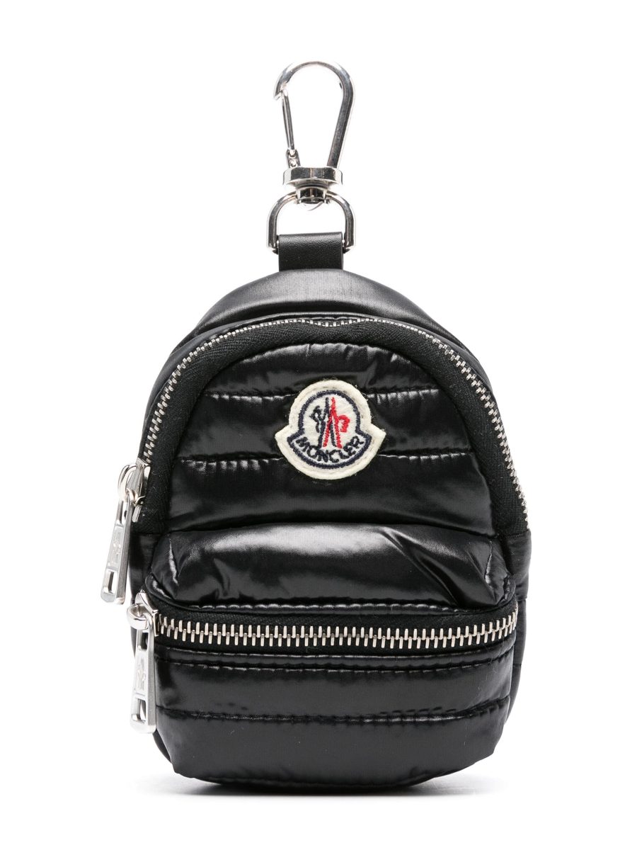 MONCLER WOMEN Kilia Backpack Keyring Black