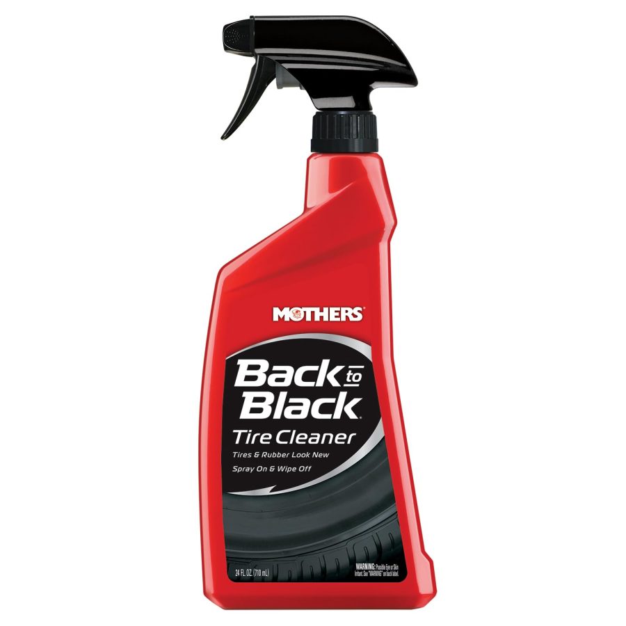 MOTHERS 09324 0Back-to-Black Tire Cleaner, 24 fl. oz. (Case of 6)