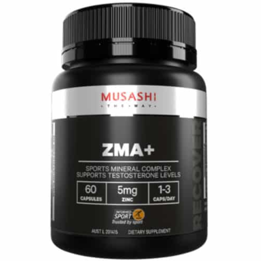 MUSASHI ZMA+ 60 Capsules