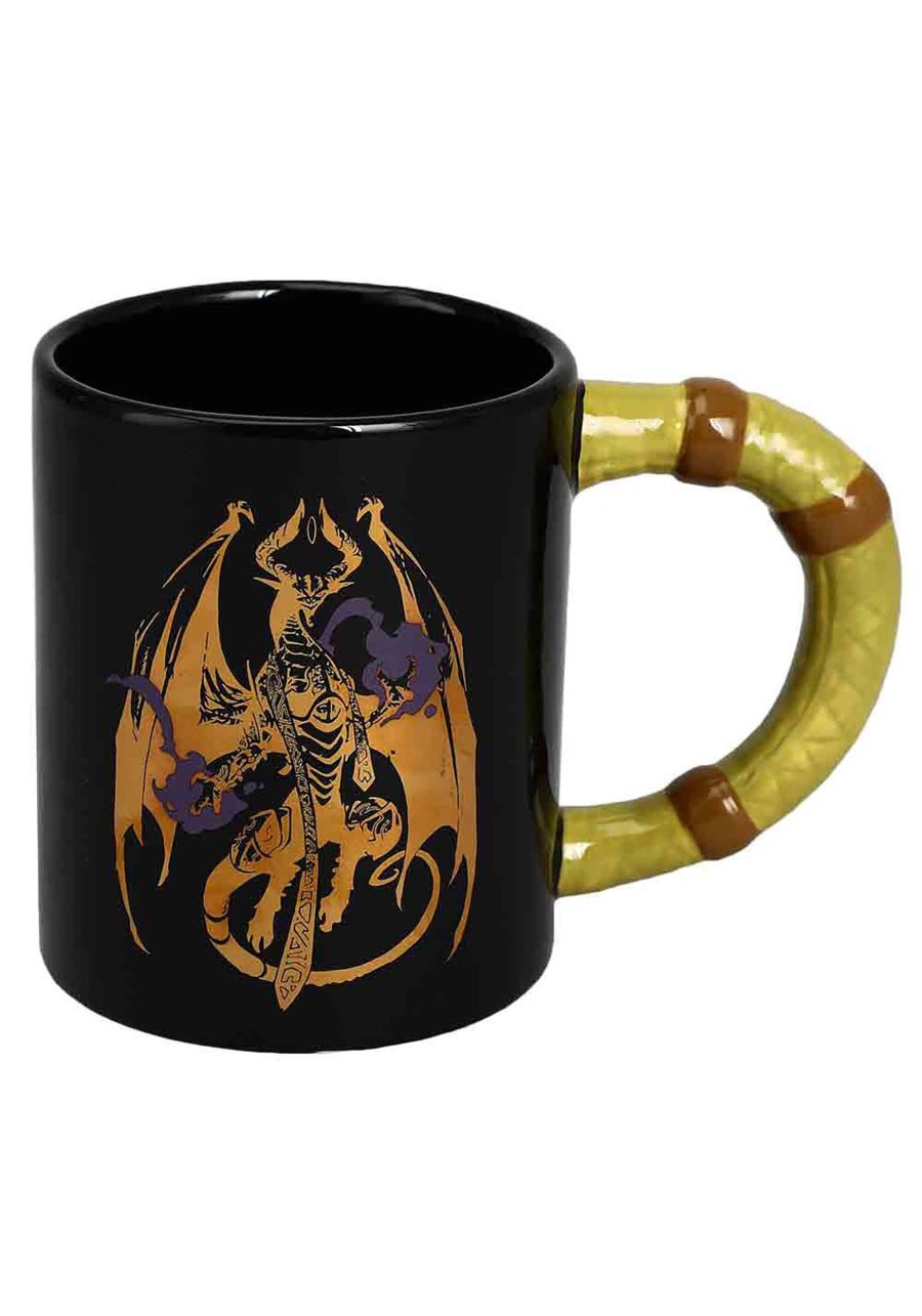 Magic the Gathering Dragon Sculpted Ceramic Mug