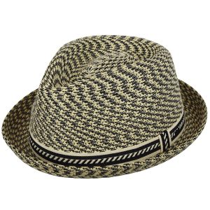 Mannes Braided Trilby - Natural Multi/XXL