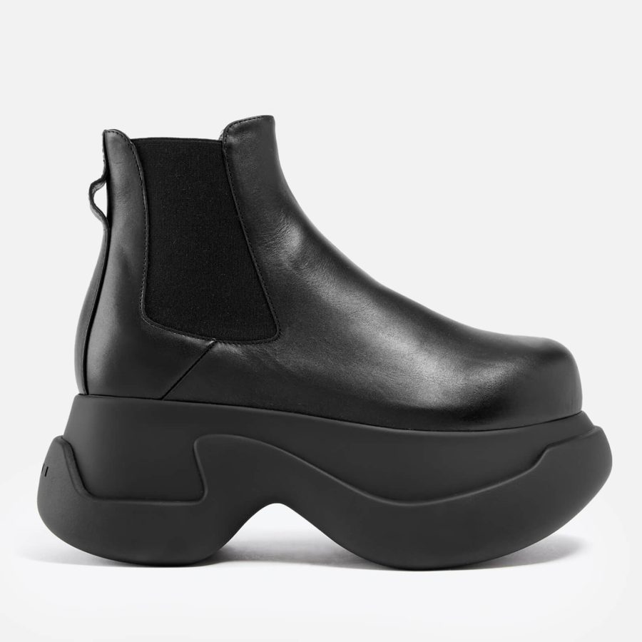 Marni Women's Chunky Leather Chelsea Boots - UK 3