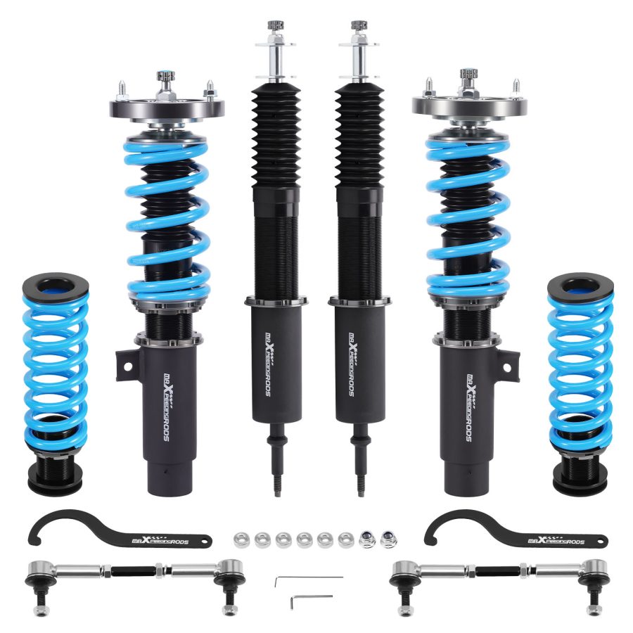 Maxpeedingrods COT6 Coilovers 24 Way Suspension compatible for BMW E92 E93 3 Series 05-13 lowering kit