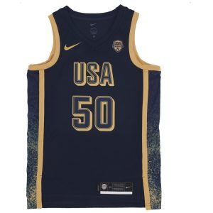 Men's Basketball Tank Top 50th Anniversary Limited Jersey Team USA Obsidian/truly Gold