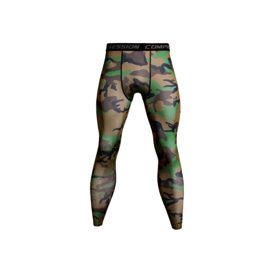 Men's Camo Leggings For Workout