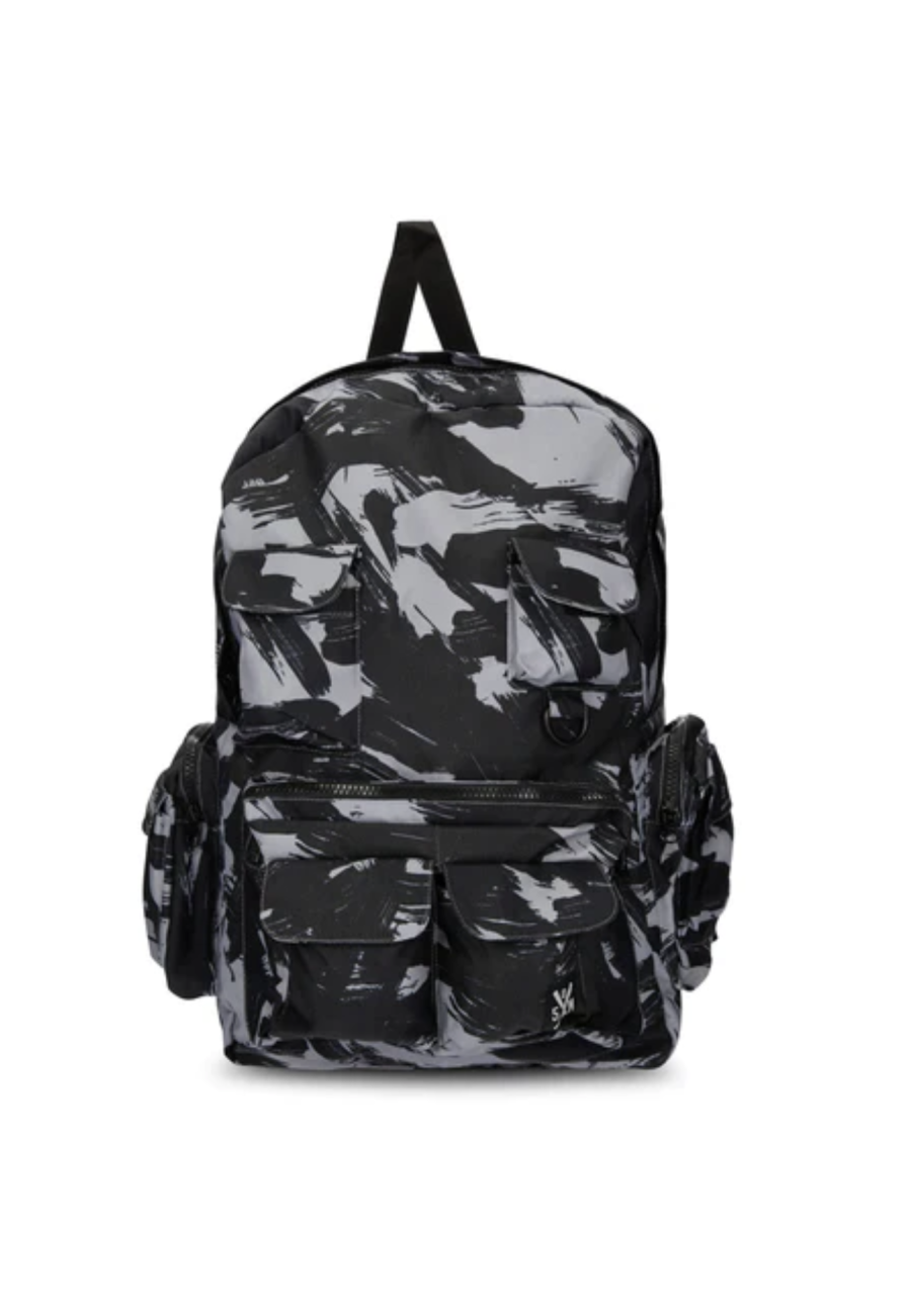 Men's Cargo Backpack Black/camo