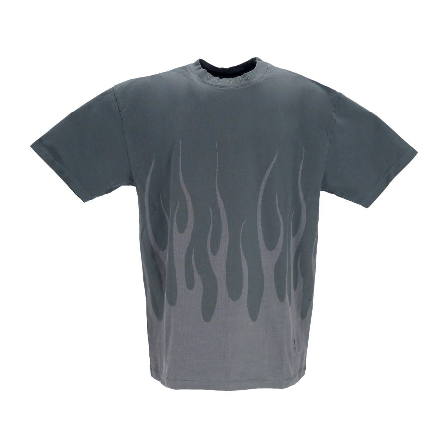 Men's Corrosive Flames Tee Balsam Green T-Shirt