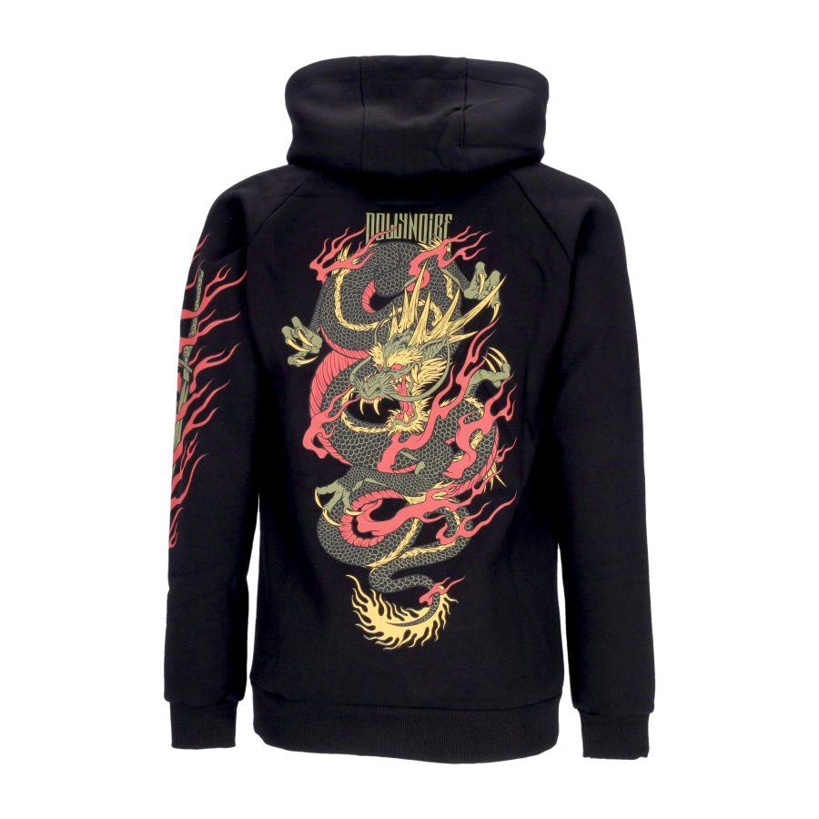 Men's Hoodie Ryu Dragon Hoodie Black