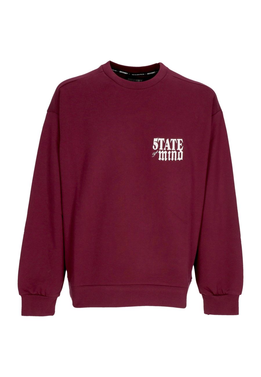 Men's Lightweight Crewneck Sweatshirt So Fresh So Clean Sweatshirt Plum