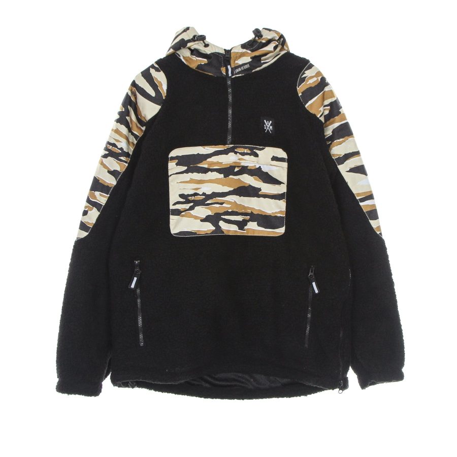 Men's Retrofuture Sherpa Hooded Jacket Camouflage