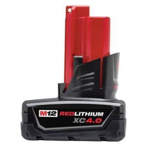 Milwaukee Tool 48-11-2440 M12 Redlithium Xc 4.0 Extended Capacity Battery Pack