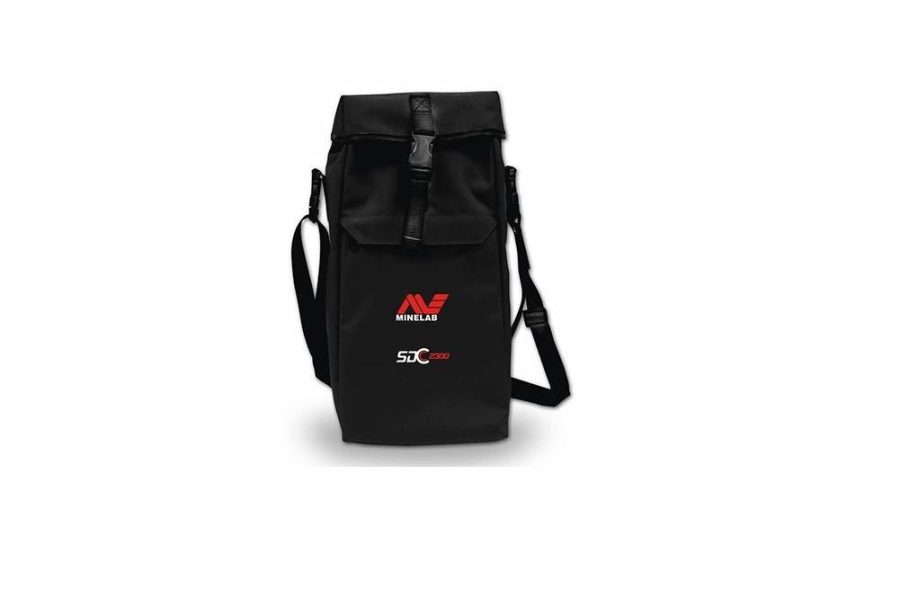 Minelab Soft Custom Fitted Carry Bag for SDC 2300 Metal Detector (Black)