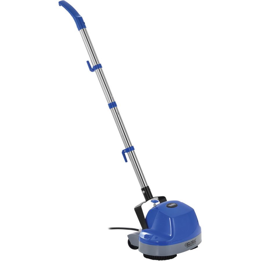 Mini Floor Scrubber W/ Floor Pads 11" Cleaning Path