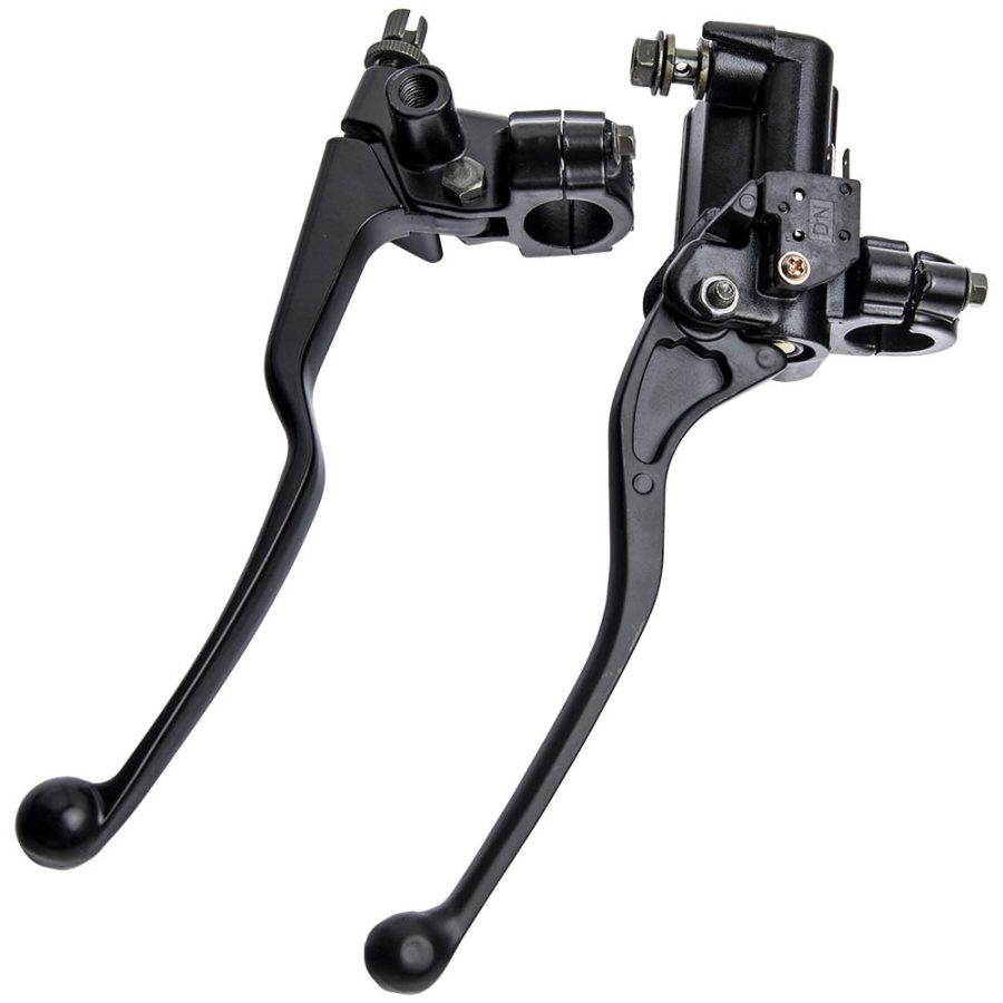 Motorcycle Handlebar Hydraulic Brake Clutch Lever compatible for Yamaha RZ250 XJR400 XJ400