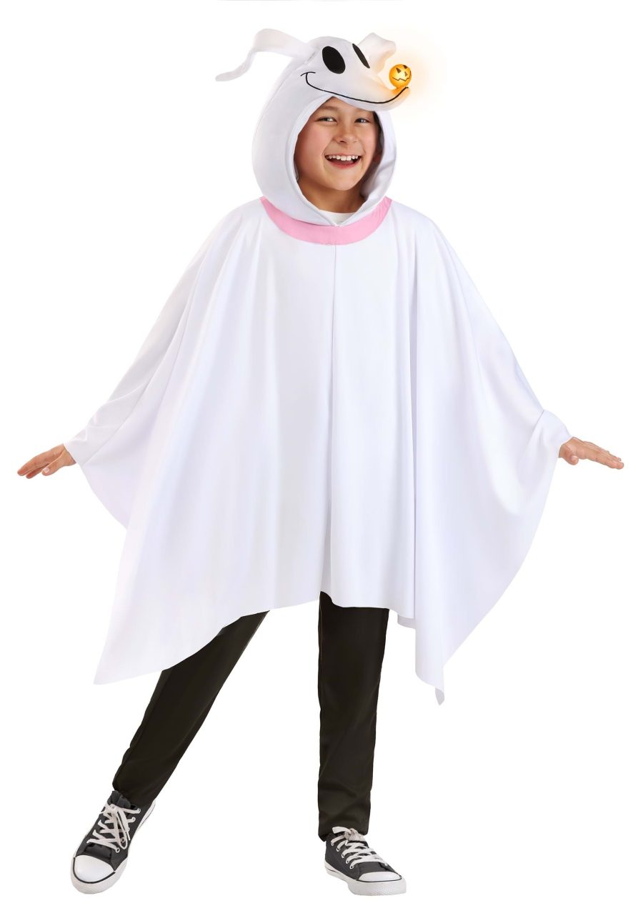 Nightmare Before Christmas Kid's Zero Costume Poncho