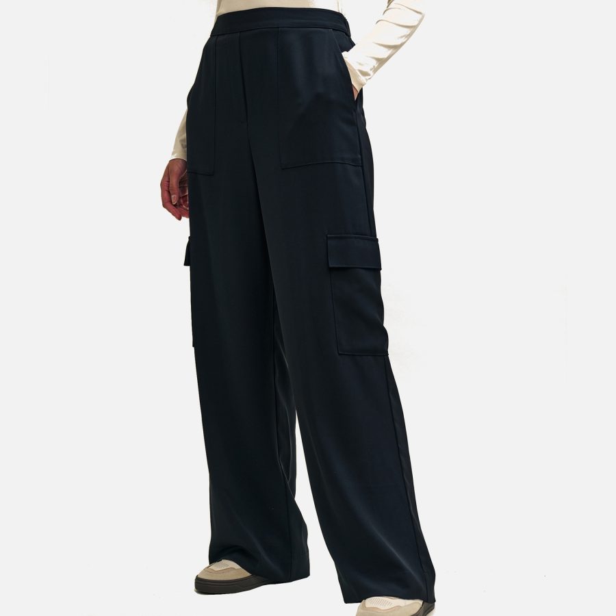 Nobody's Child Carrie Recycled Straight-Leg Cargo Trousers - UK 10