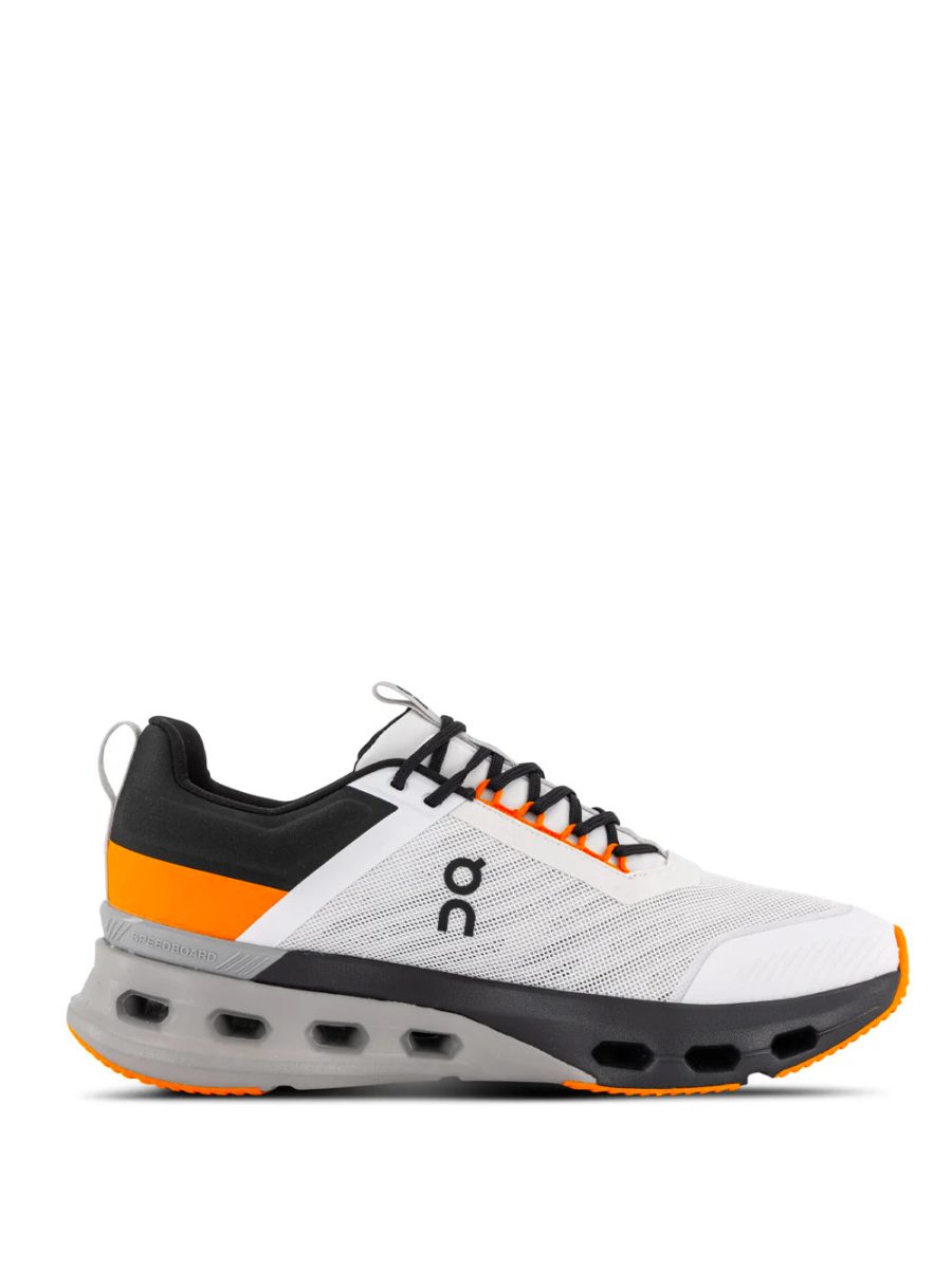 ON RUNNING Cloudnova x Running Sneakers Frost/Orange